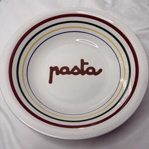 Vintage Classic Large 12" Pasta Serving Bowl By Hankook Oven Dishwasher Safe MCM